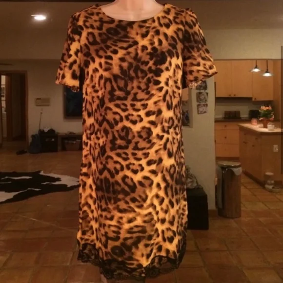 Leopard print shift - Picture 4 of 4